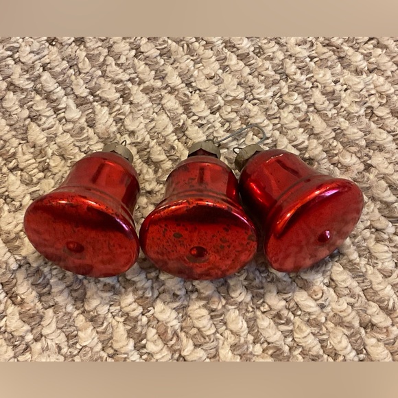 Vintage Shiny Brite Mercury Glass Christmas Ornaments - Set of 11 - Picture 10 of 16